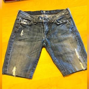 7 For All Mankind rocker shorts